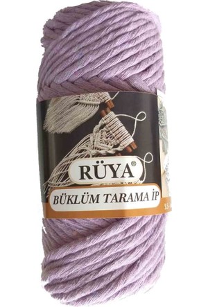 3,5-4 MM BÜKLÜM TARAMA MAKROME İPİ 250 GR - LİLA