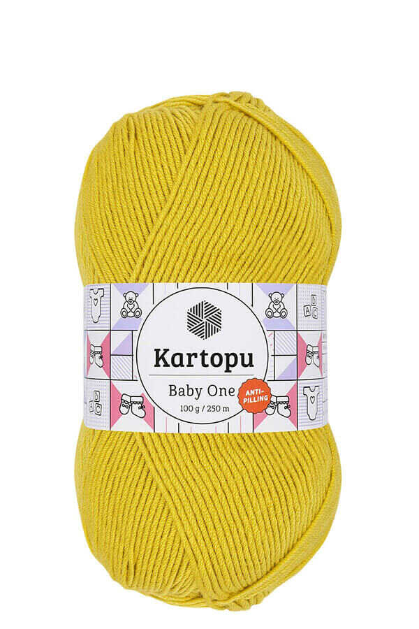 KARTOPU BABY ONE ÖRGÜ İPİ 100GR K1321 SAFRAN