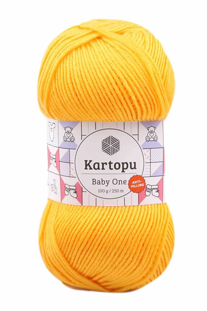 KARTOPU BABY ONE ÖRGÜ İPİ 100 GR K154 SARI