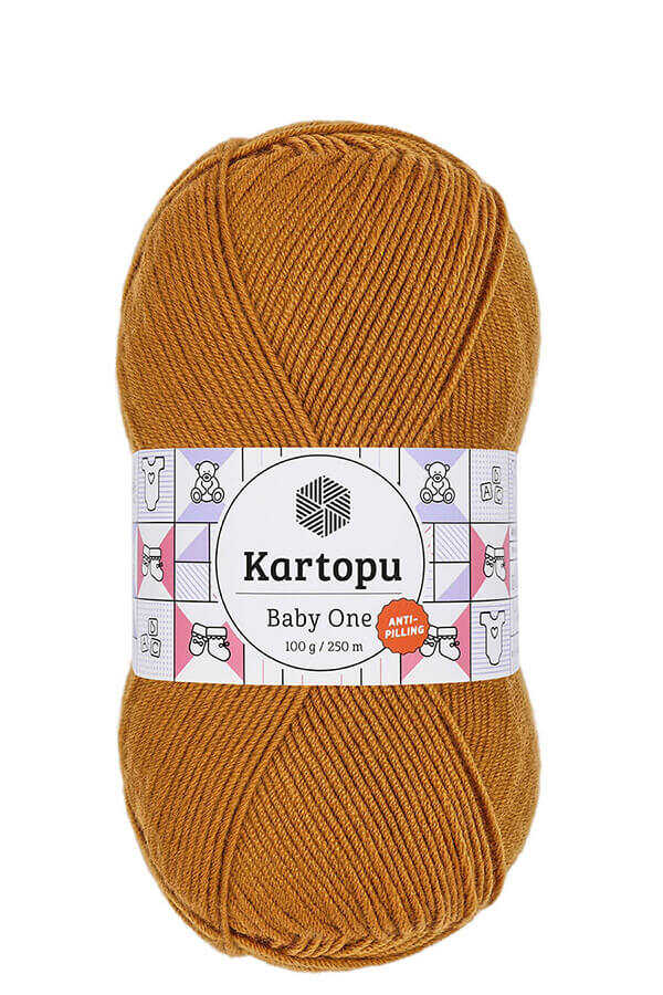 KARTOPU BABY ONE ÖRGÜ İPİ 100GR K1854 HARDAL