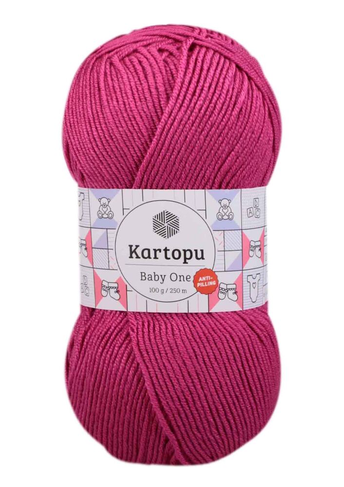 KARTOPU BABY ONE ÖRGÜ İPİ 100 GR K245 FUŞYA