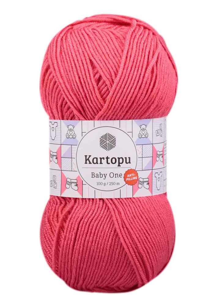 KARTOPU BABY ONE ÖRGÜ İPİ 100 GR K254 PEMBE