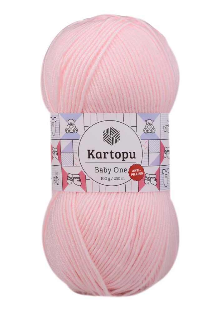 KARTOPU BABY ONE ÖRGÜ İPİ 100 GR K255 AÇIK PEMBE