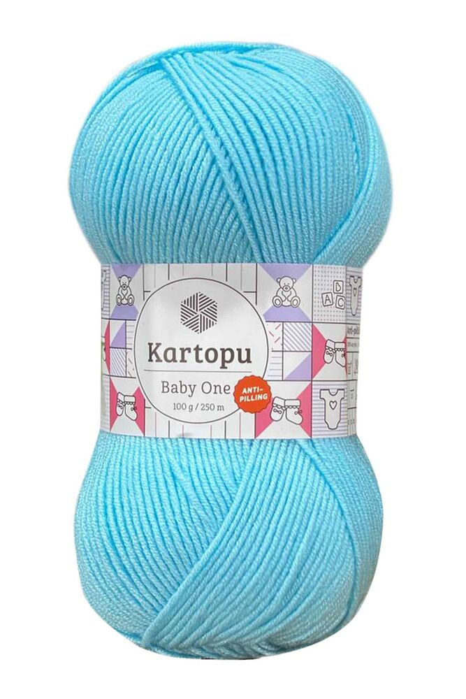 KARTOPU BABY ONE ÖRGÜ İPİ 100 GR K502 MAVİ