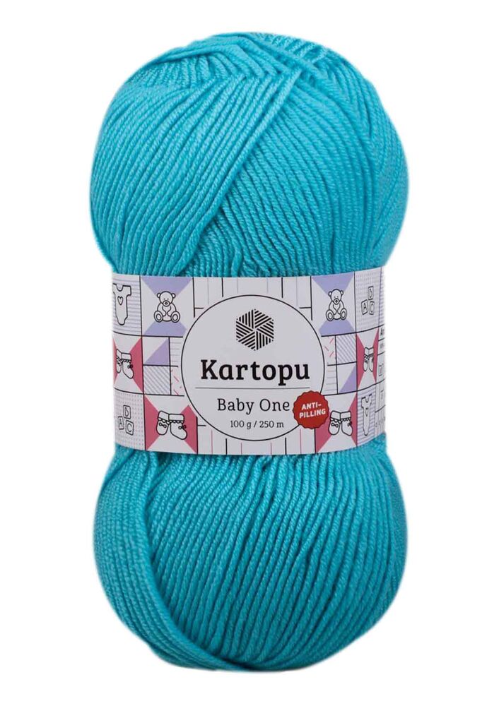 KARTOPU BABY ONE ÖRGÜ İPİ 100 GR K576 TURKUAZ