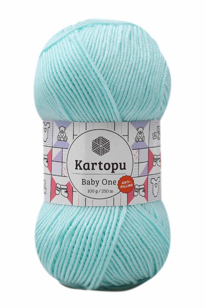 KARTOPU BABY ONE ÖRGÜ İPİ 100 GR K578 SU YEŞİLİ