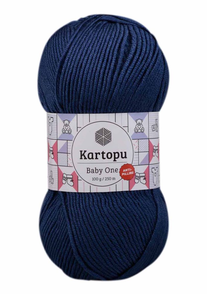 KARTOPU BABY ONE ÖRGÜ İPİ 100 GR K604 AÇIK LACİVERT