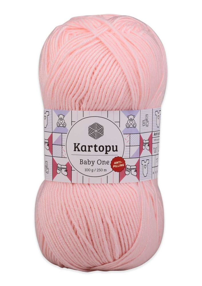 KARTOPU BABY ONE ÖRGÜ İPİ 100 GR K699 TOZ PEMBE