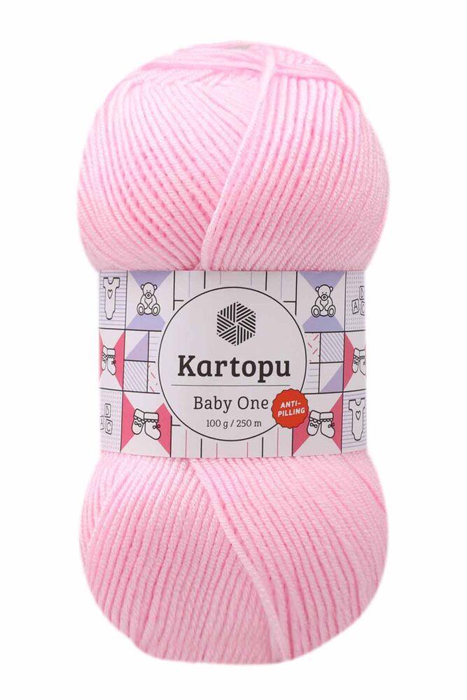 KARTOPU BABY ONE ÖRGÜ İPİ 100 GR K782 PEMBE