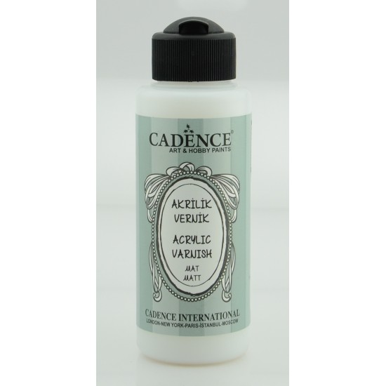 CADENCE SU BAZLI AKRİLİK VERNİK MAT - 120ML