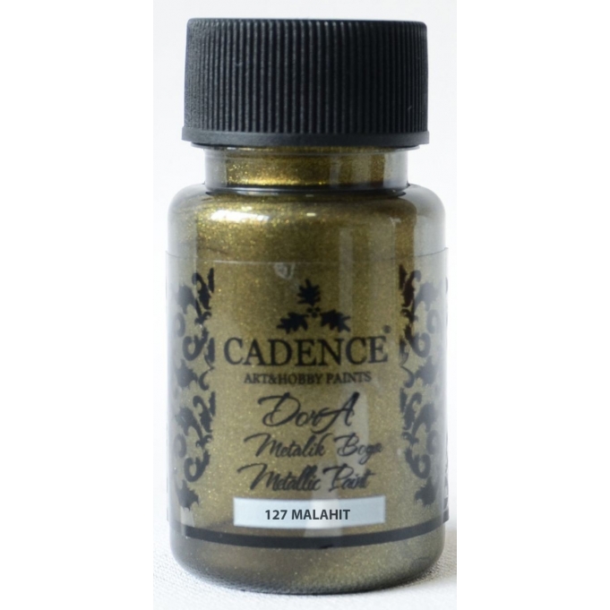 CADENCE DORA METALİK BOYA 50ML - 127 MALAHİT DORA