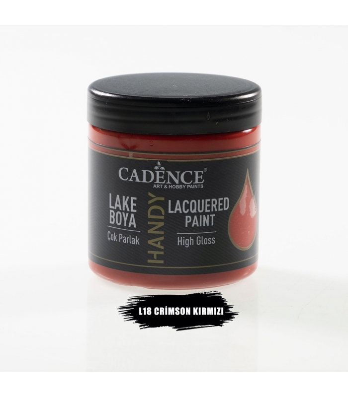 CADENCE HANDY LAKE BOYA 250ML L-018 CRIMSON  KIRMIZI