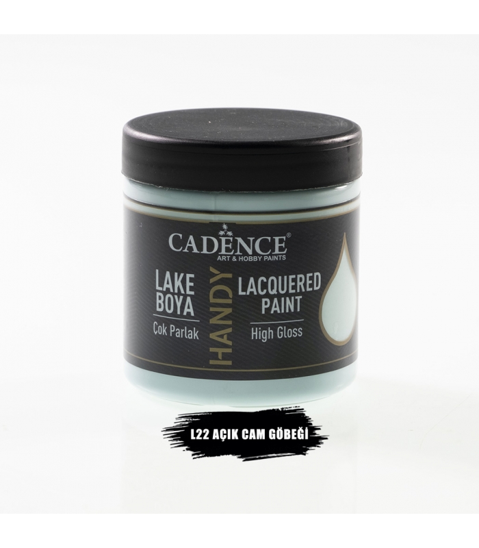 CADENCE HANDY LAKE BOYA 250ML L-022 AÇIK CAM GÖBEĞİ