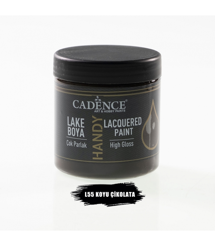 CADENCE HANDY LAKE BOYA 250ML L-055 KOYU ÇİKOLATA