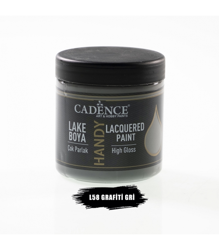 CADENCE HANDY LAKE BOYA 250ML L-058 GRAFİTİ GRİ