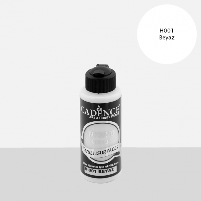 CADENCE HYBRID ACRYLIC MULTISURFACES BOYA 120 ML H001 BEYAZ