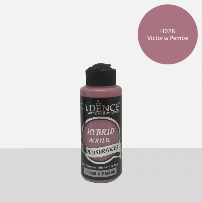 CADENCE HYBRID ACRYLIC MULTISURFACES BOYA 120 ML H028 VICTARIA PEMBE