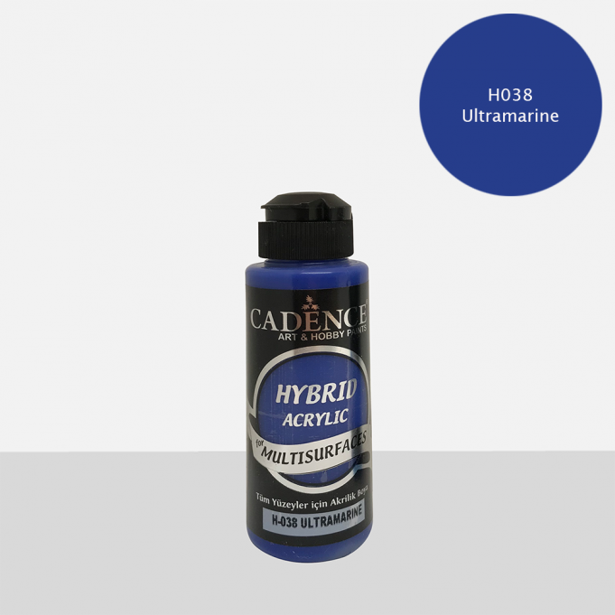 CADENCE HYBRID ACRYLIC MULTISURFACES BOYA 120 ML H038 ULTRAMARINE