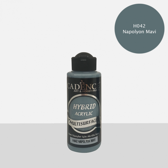 CADENCE HYBRID ACRYLIC MULTISURFACES BOYA 120 ML H042 NAPOLYON MAVİ