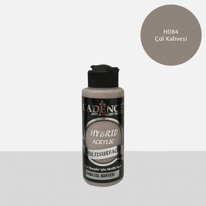 CADENCE HYBRID ACRYLIC MULTISURFACES BOYA 120 ML H084 ÇÖL KAHVESİ