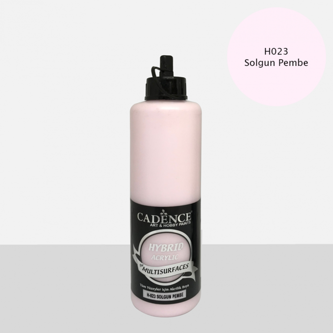 CADENCE HYBRID ACRYLIC MULTISURFACES BOYA 500ML H023 SOLGUN PEMBE