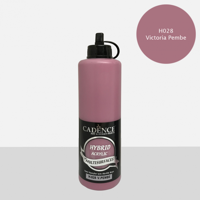 CADENCE HYBRID ACRYLIC MULTISURFACES BOYA 500ML H028 VICTORIA PEMBE