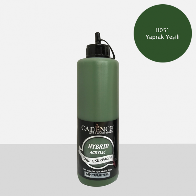 CADENCE HYBRID ACRYLIC MULTISURFACES BOYA 500ML H051 YAPRAK YEŞİLİ