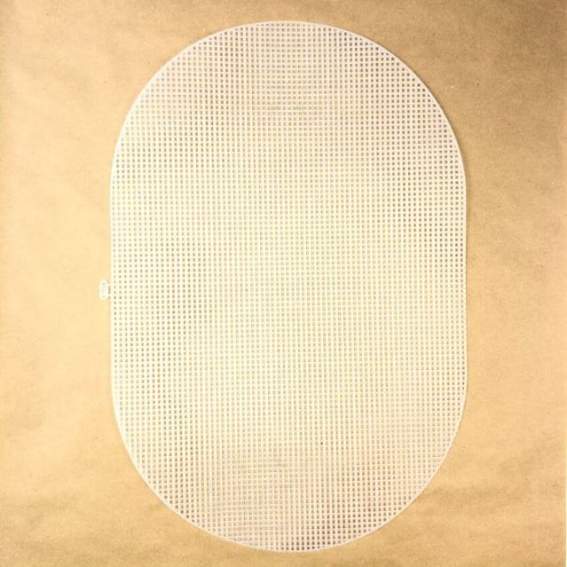 ÇANTA KANVASLARI - PLASTİK ÇANTA KANVASI  OVAL 46 cm x 30 cm