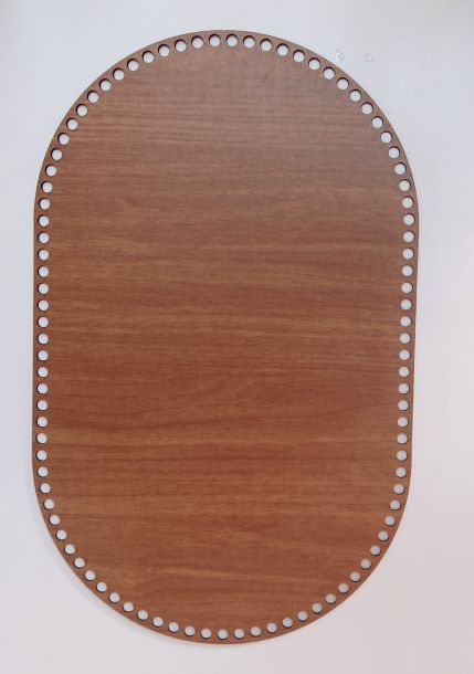 ÇANTA TABANLARI - MDF PUSET ÇANTA TABANI 40X25 CM 