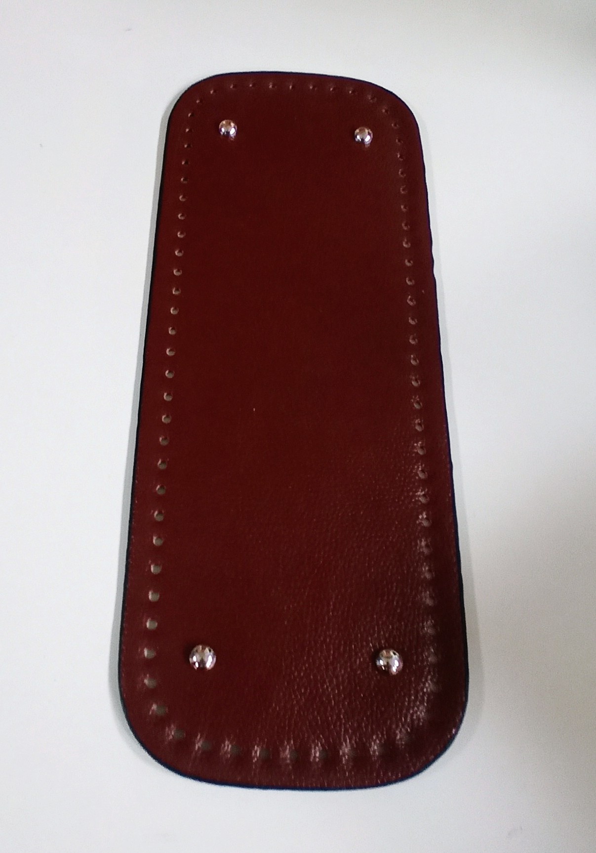 ÇANTA TABANLARI - SUNİ DERİ ÇANTA TABANI 32.5X12.5 CM BORDO