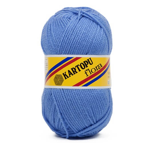 KARTOPU FLORA PATİK İPİ K535 MAVİ