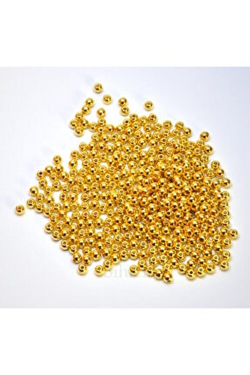 İNCİ BONCUKLAR - PLASTİK İNCİ BONCUK 6MM GOLD