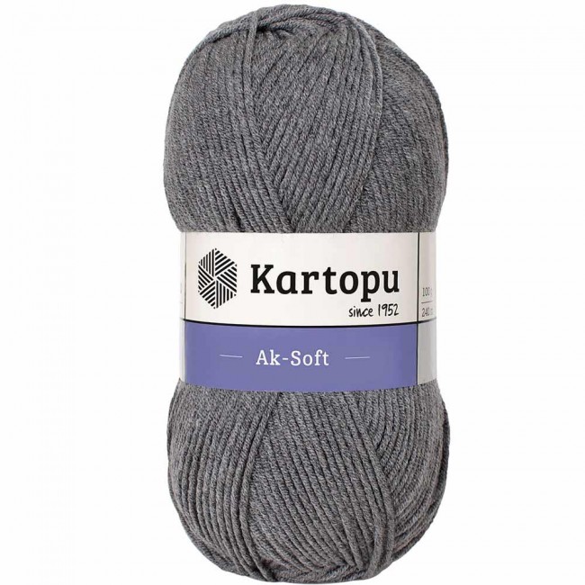 KARTOPU AK-SOFT K1002 KOYU GRİ