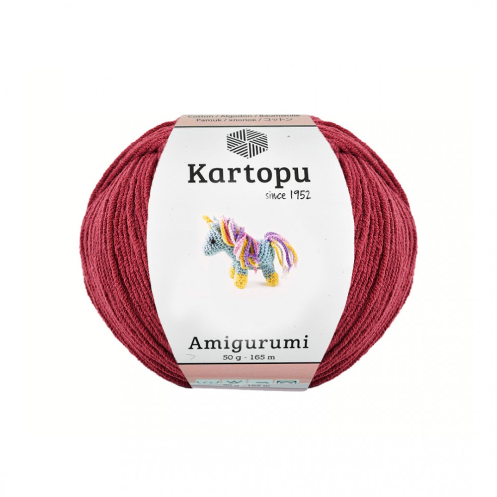 KARTOPU AMİGURUMİ K104 BORDO