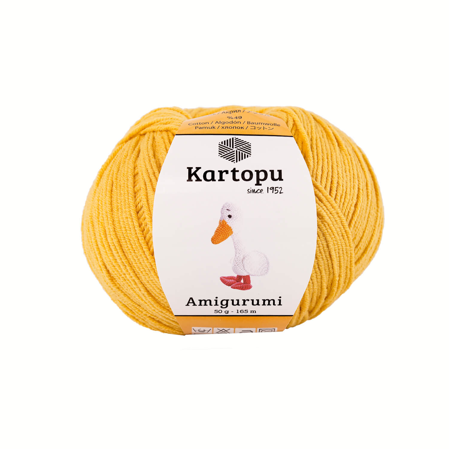 KARTOPU AMİGURUMİ K317 SAFRAN SARI