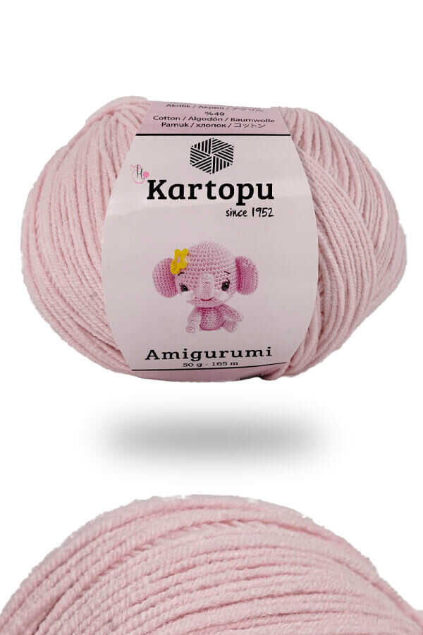 KARTOPU AMİGURUMİ K699 TOZ PEMBE