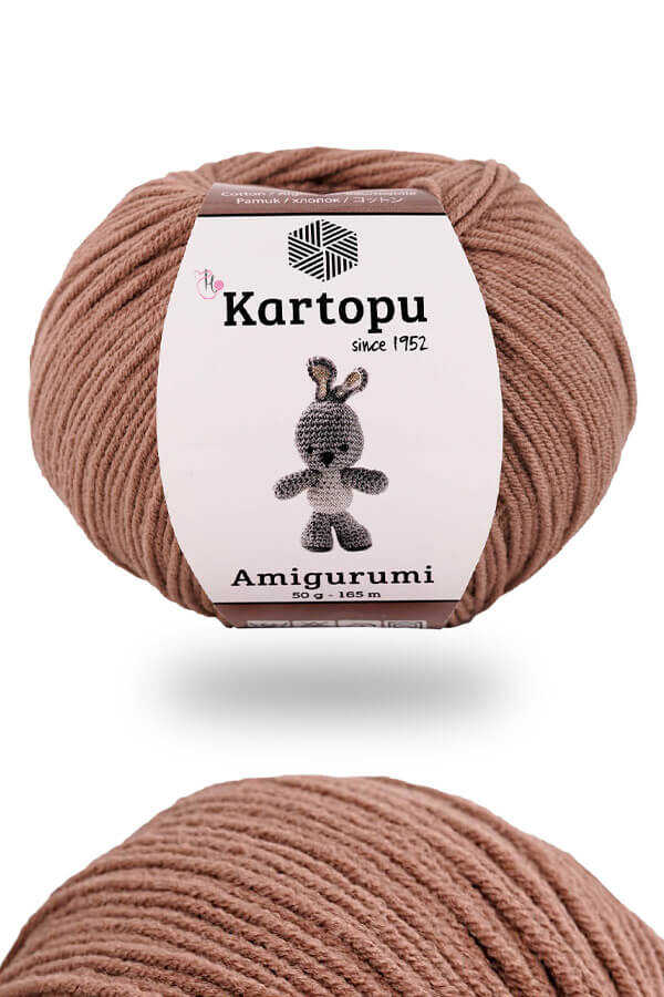 KARTOPU AMİGURUMİ K842 AÇIK KAHVE