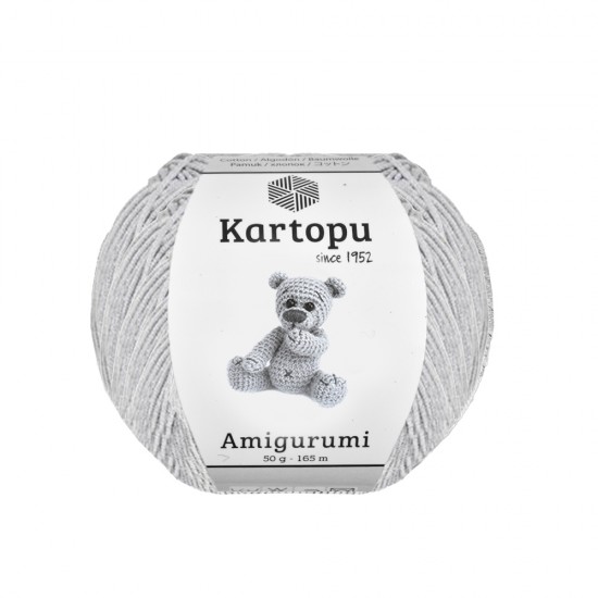 KARTOPU AMİGURUMİ K991 AÇIK GRİ