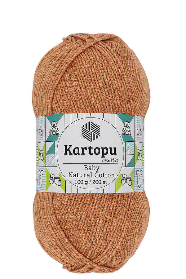 KARTOPU BABY NATURAL COTTON  K261 KİREMİT TOZU