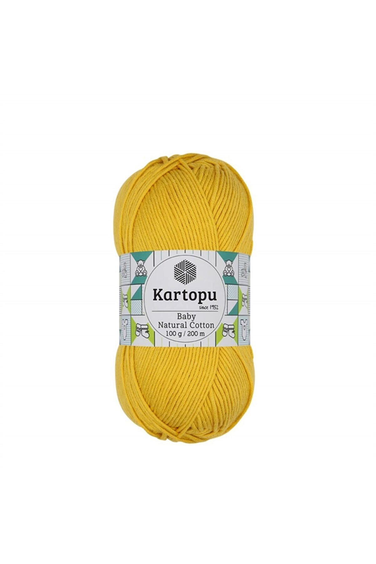 KARTOPU BABY NATURAL COTTON  K318 KOYU SARI