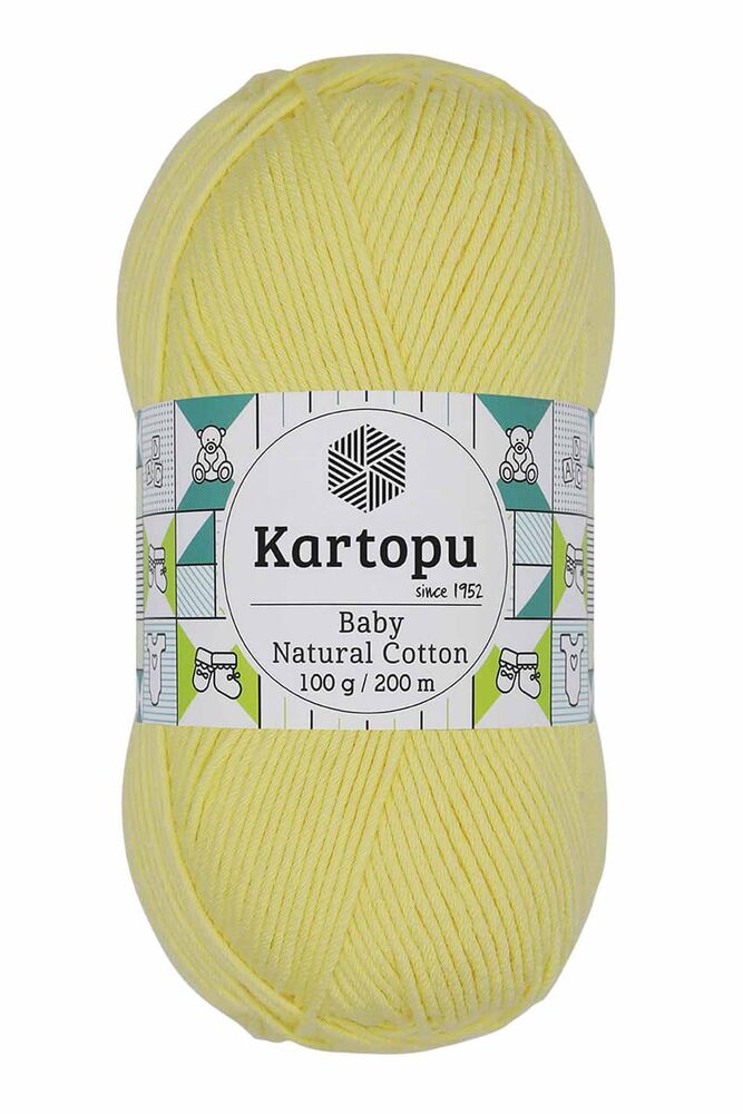 KARTOPU BABY NATURAL COTTON  K333 LİMON SARI