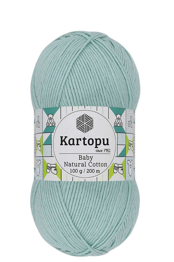 KARTOPU BABY NATURAL COTTON  K547 MİNT YEŞİLİ