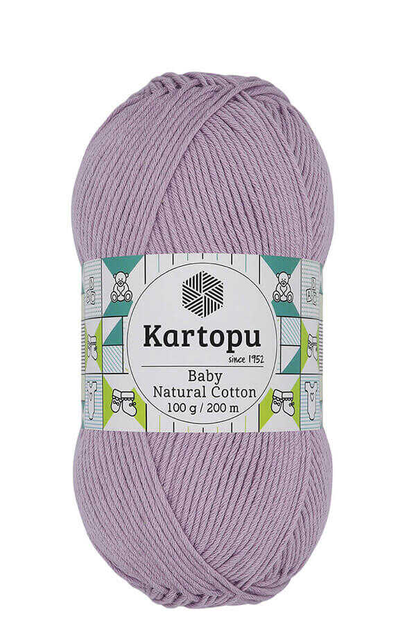 KARTOPU BABY NATURAL COTTON  K705 LİLA