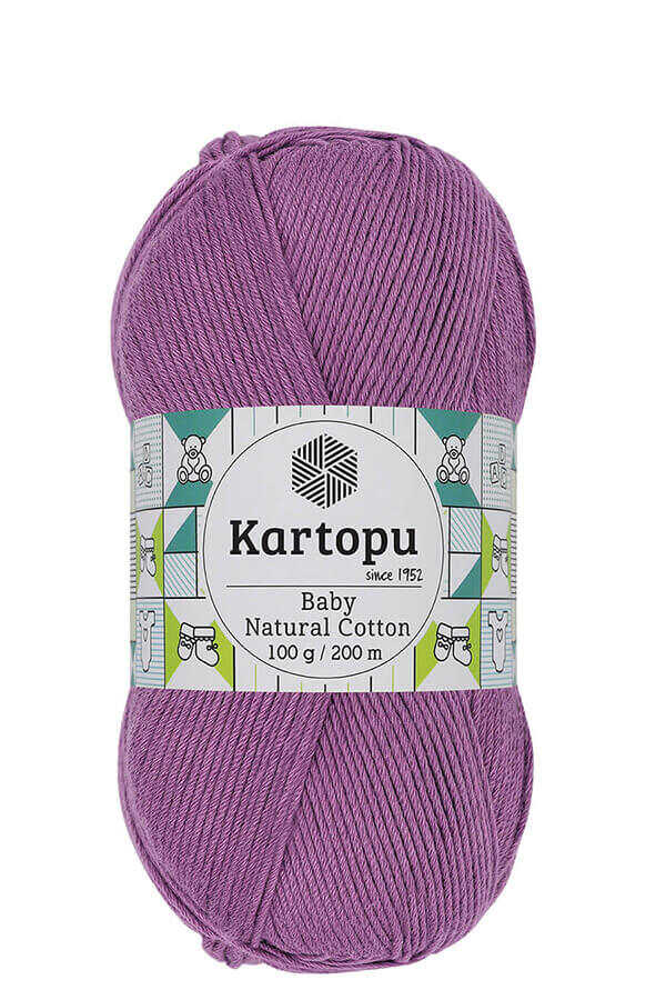 KARTOPU BABY NATURAL COTTON  K724 LEYLAK