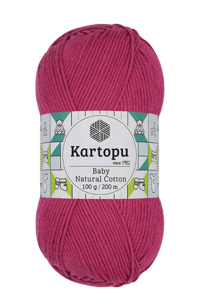 KARTOPU BABY NATURAL COTTON  K734 FUŞYA