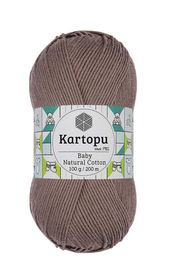 KARTOPU BABY NATURAL COTTON  K827 VİZON