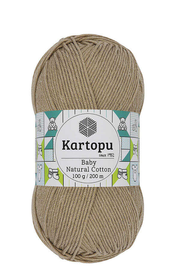 KARTOPU BABY NATURAL COTTON  K837 SÜTLÜ KAHVE