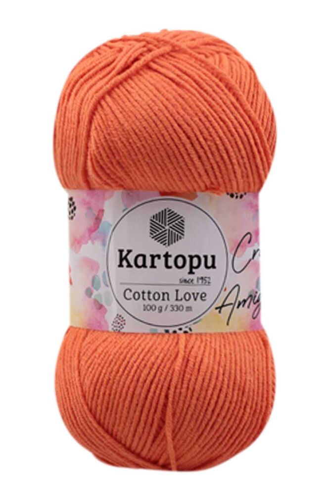 KARTOPU COTTON LOVE K201 TURUNCU