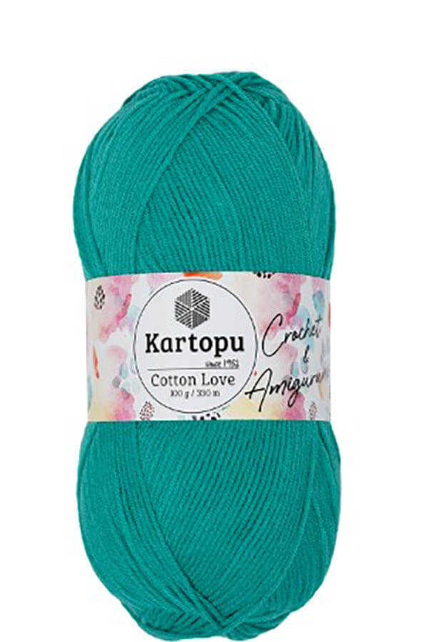 KARTOPU COTTON LOVE K418 KOYU MİNT