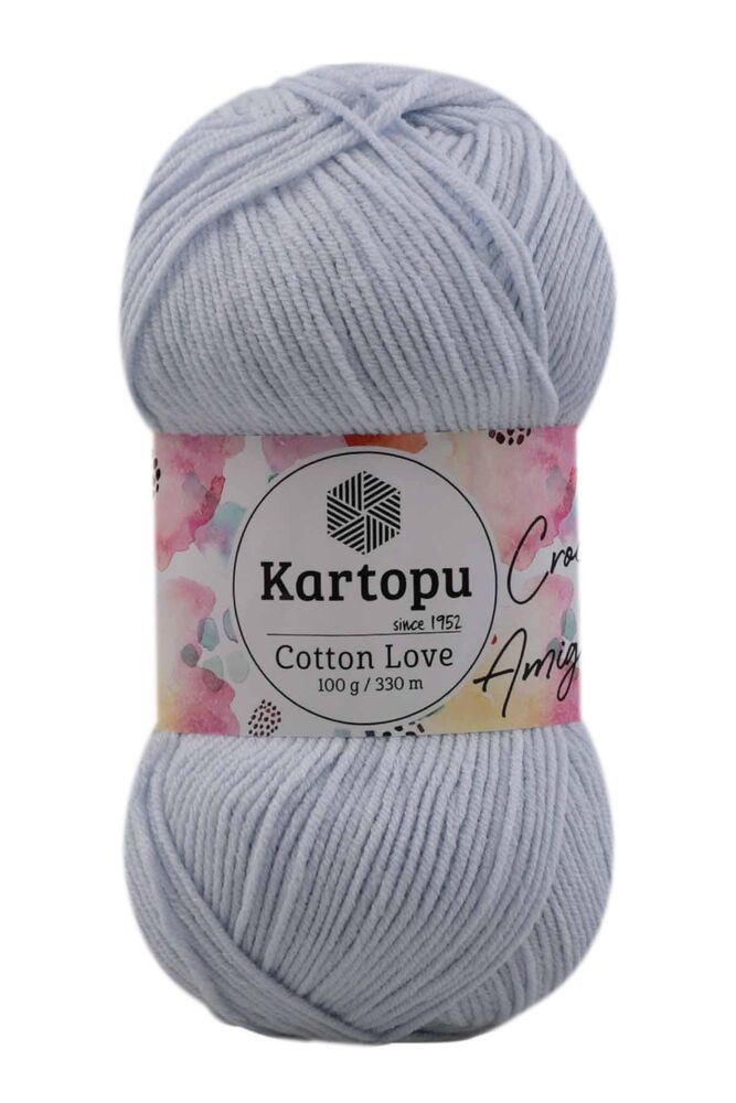 KARTOPU COTTON LOVE K580 BUZ MAVİ